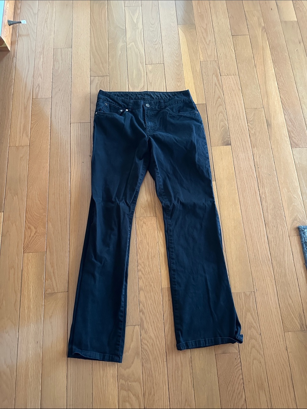 Tommy Hilfiger Black Wide Leg Jeans